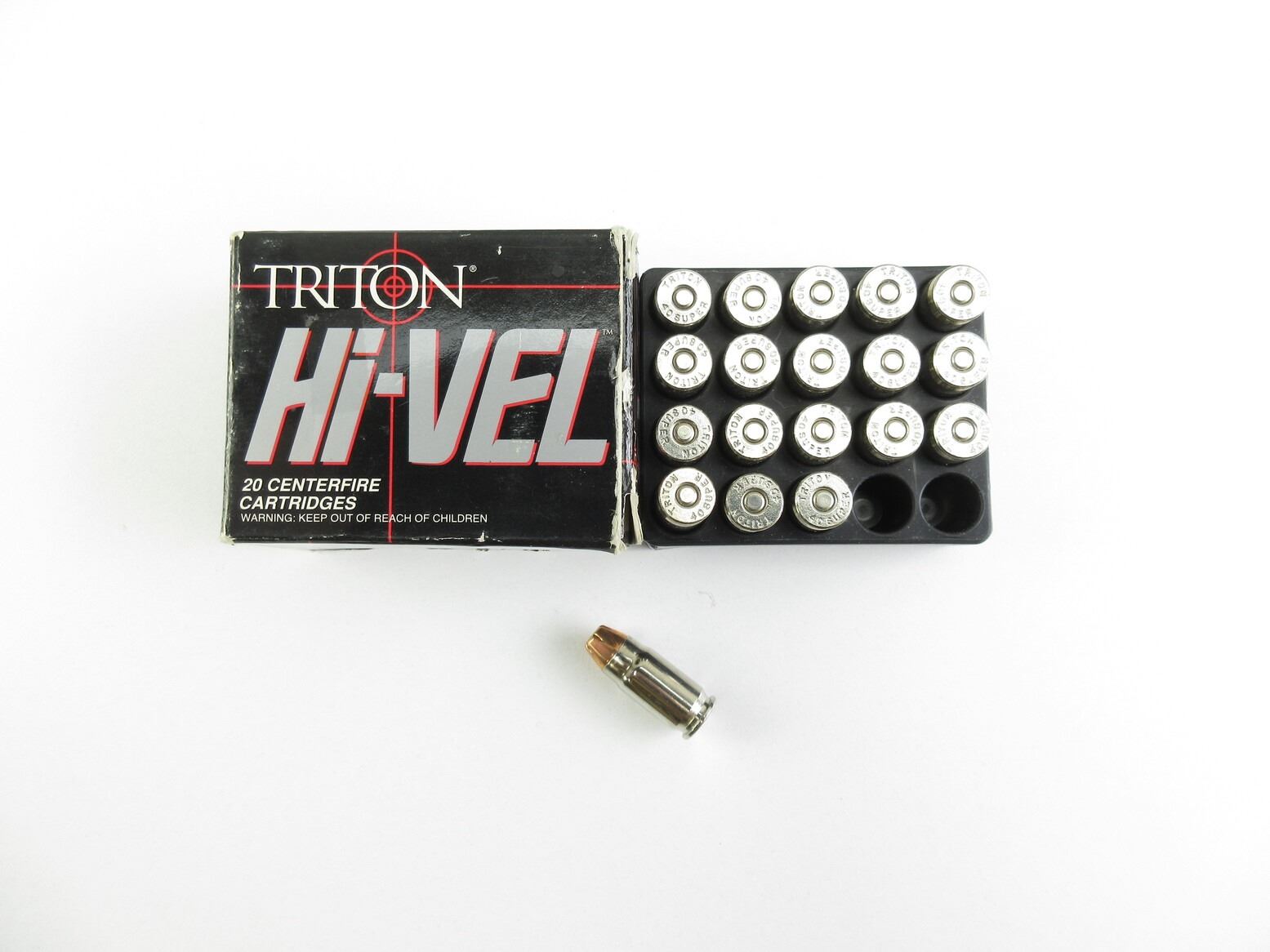 Hi Vel TRITON HI-VEL .40 SUPER AMMO LOT