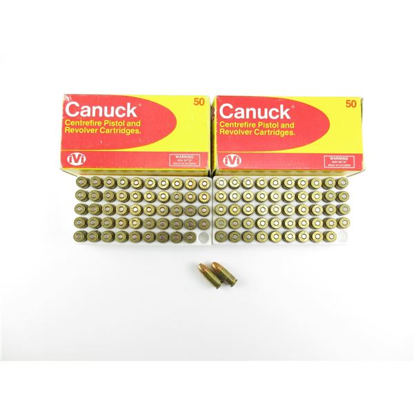 CANUCK IVI 9MM LUGER AMMO LOT