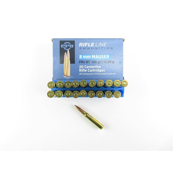 PPU 8MM MAUSER AMMO LOT