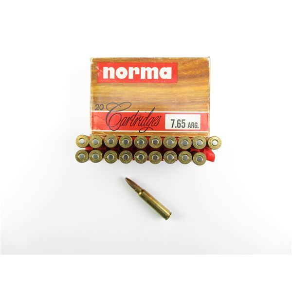 NORMA 7.62 ARG. AMMO LOT