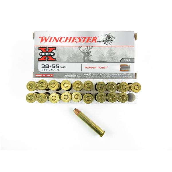 WINCHESTER .38-55 WIN AMMO LOT