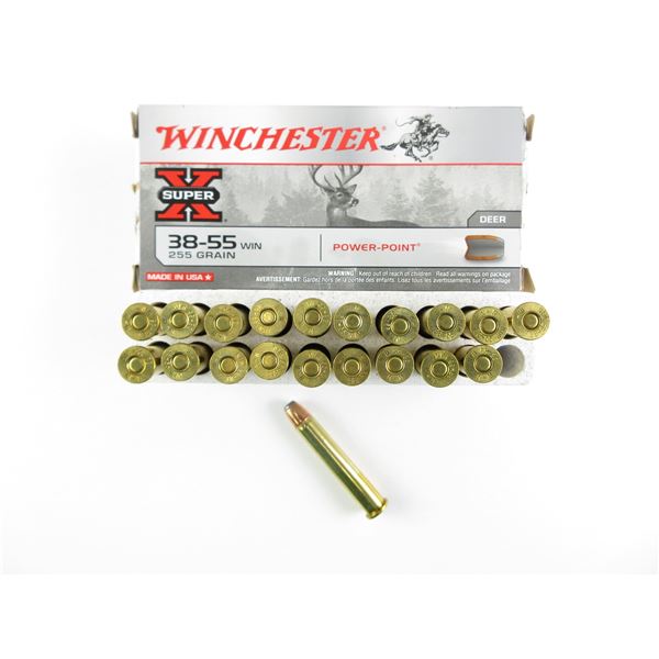 WINCHESTER .38-55 WIN AMMO LOT