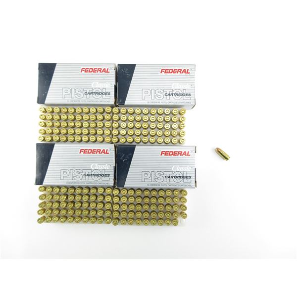 FEDERAL CLASSIC 9MM LUGER AMMO LOT