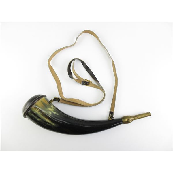 BLACK POWDER HORN