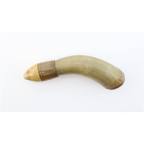 BLACK POWDER HORN