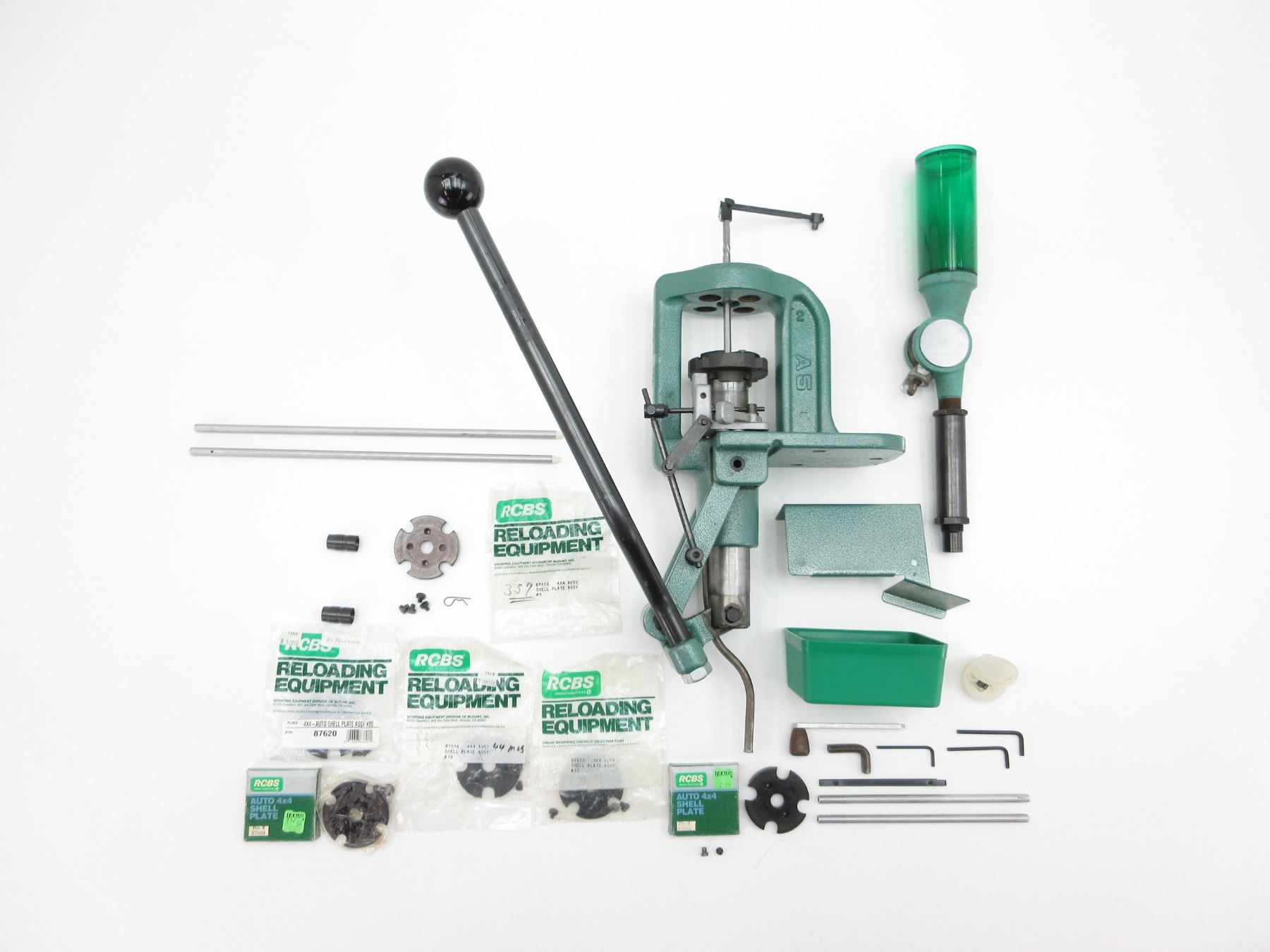 RCBS A5 4-STAGE PROGRESSIVE RELOADING PRESS LOT