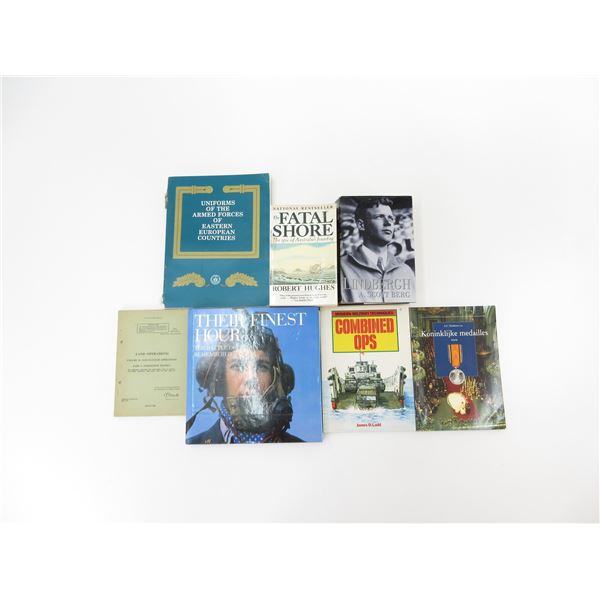 ASSORTED MILITARY, ETC. BOOK LOT