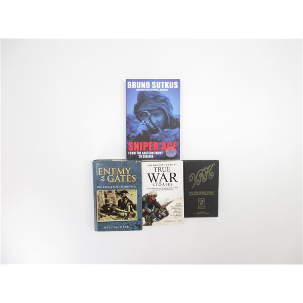 ASSORTED MILITARY BOOK LOT