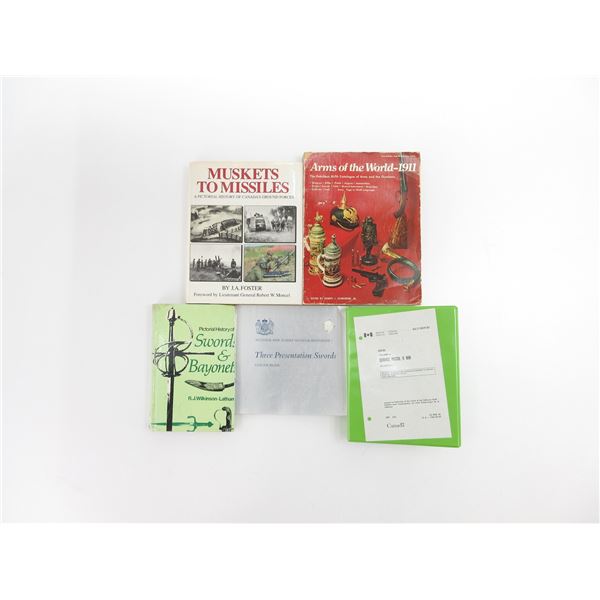 ASSORTED MILITARY WEAPONS BOOK LOT