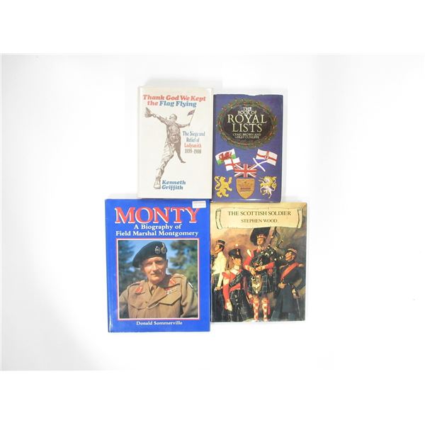 ASSORTED BRITISH MILITARY BOOKS LOT