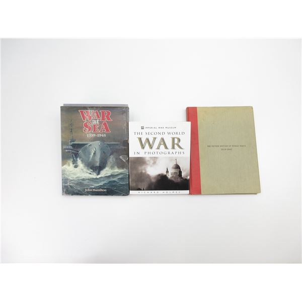ASSORTED WWII MILITARY BOOKS LOT