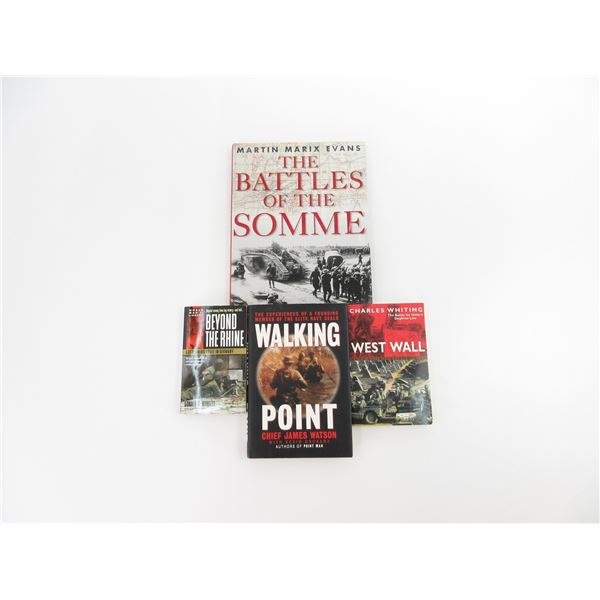 WWII ASSORTED MILITARY BOOKS LOT