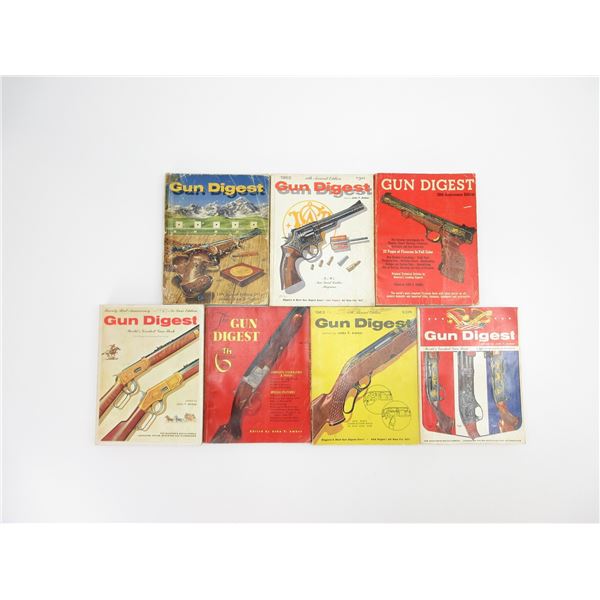 ASSORTED "GUN DIGEST" BOOKS LOT