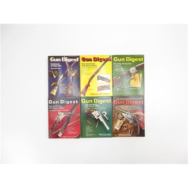 ASSORTED "GUN DIGEST" BOOKS LOT