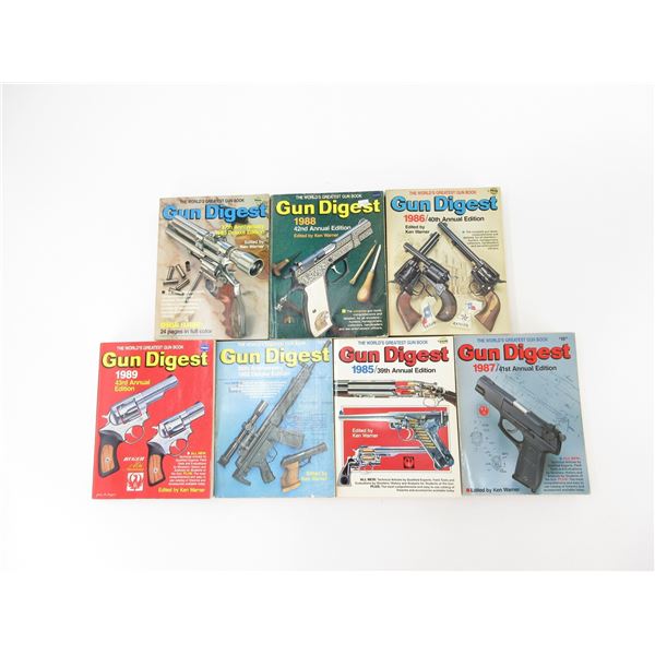 ASSORTED "GUN DIGEST" BOOKS LOT