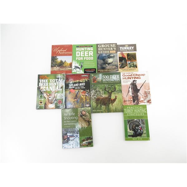 ASSORTED HUNTING BOOKS LOT