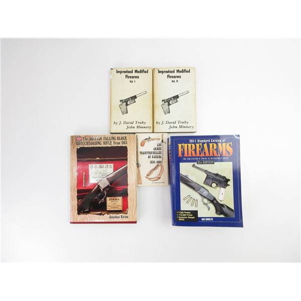 ASSORTED FIREARMS BOOKS LOT