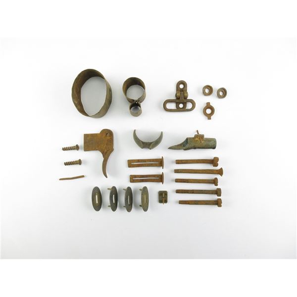VINTAGE MUZZLE LOADER PARTS LOT