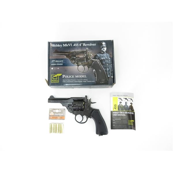 WEBLEY MKVI .177 CAL CO2 REVOLVER