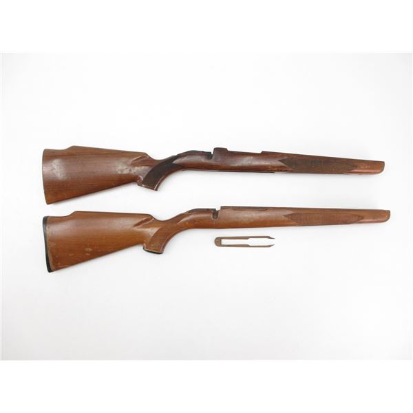 ASSORTED UNKNOWN RIFLE STOCKS LOT