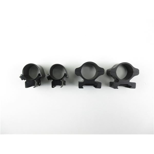 ASSORTED SCOPE RINGS LOT