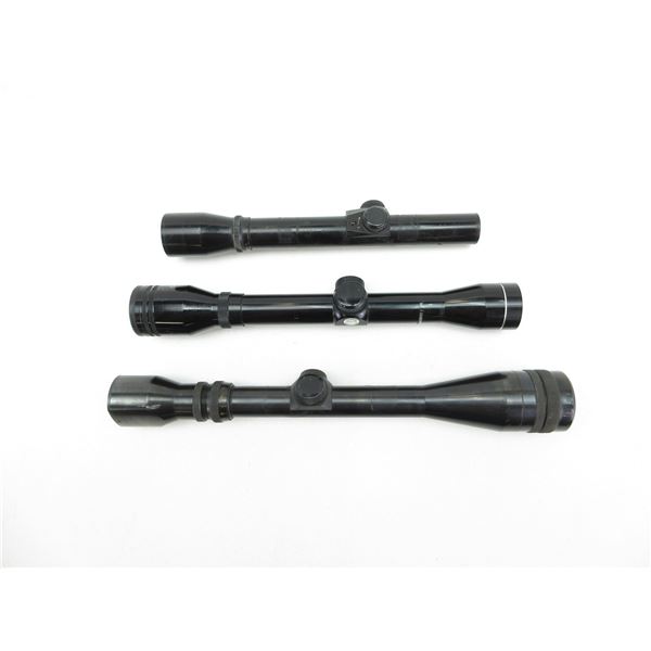 ASSORTED RIFLE SCOPES LOT