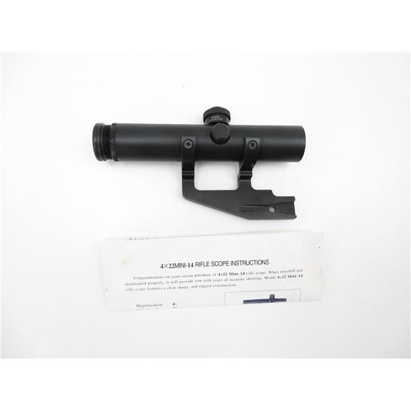 NCSTAR 4X 22 WA MINI 14 RIFLE SCOPE