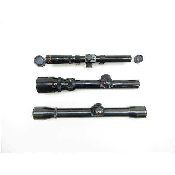 ASSORTED RIFLE SCOPES LOT