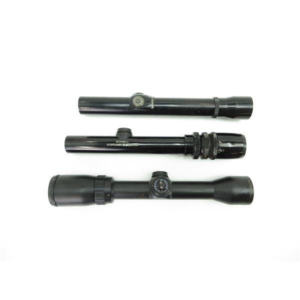 ASSORTED BUSHNELL RIFLE SCOPES LOT