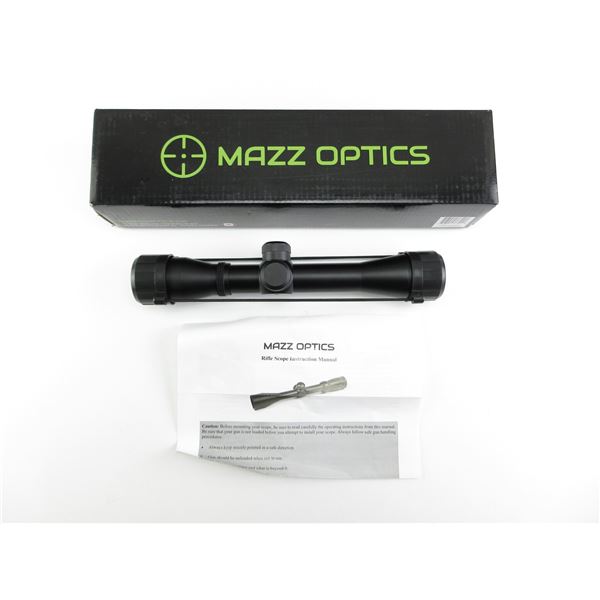 MAZZ OPTICS 4X 32MM RIFLE SCOPE