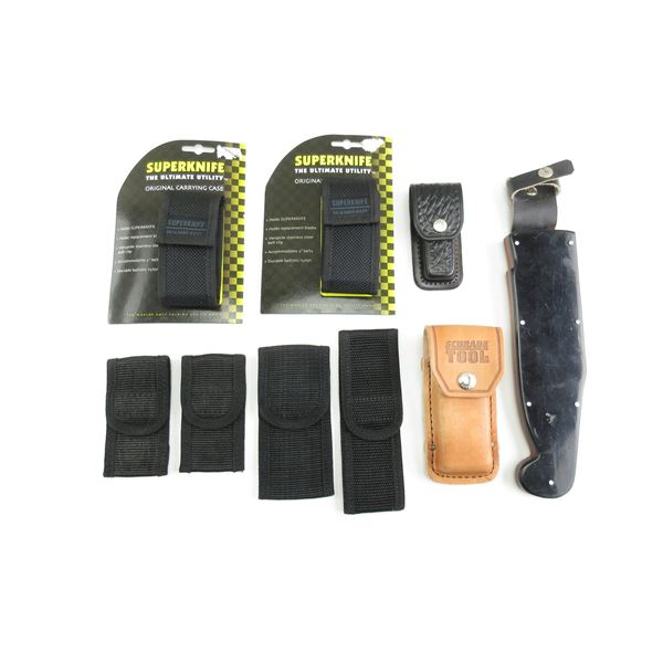 ASSORTED KNIFE SHEATHS LOT