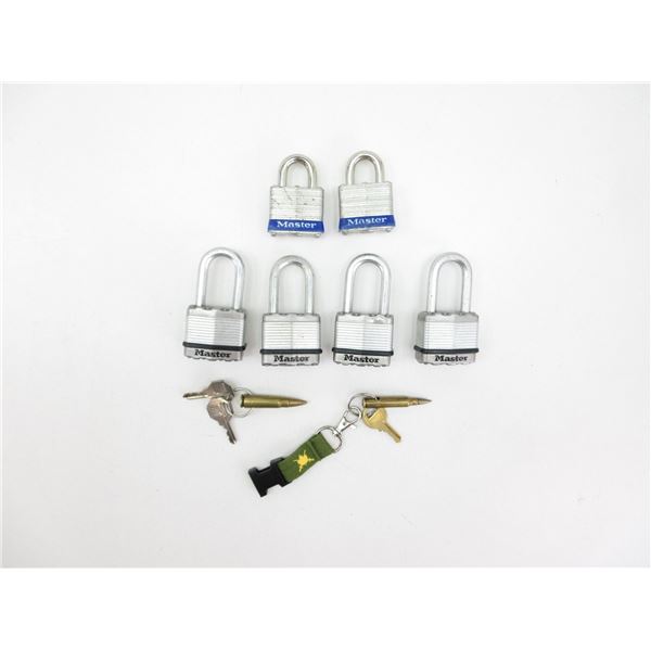 ASSORTED MASTER LOCKS LOT