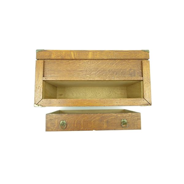 OAK WOOD STORAGE CASE