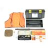 Image 1 : GUN CLEANING KIT, TOOL BOX, LEATHER SLING, ETC. LOT