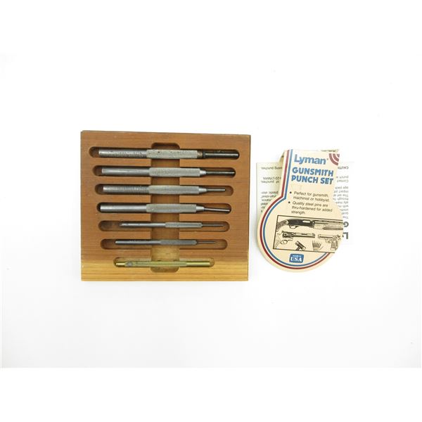LYMAN GUNSMITH PUNCH SET