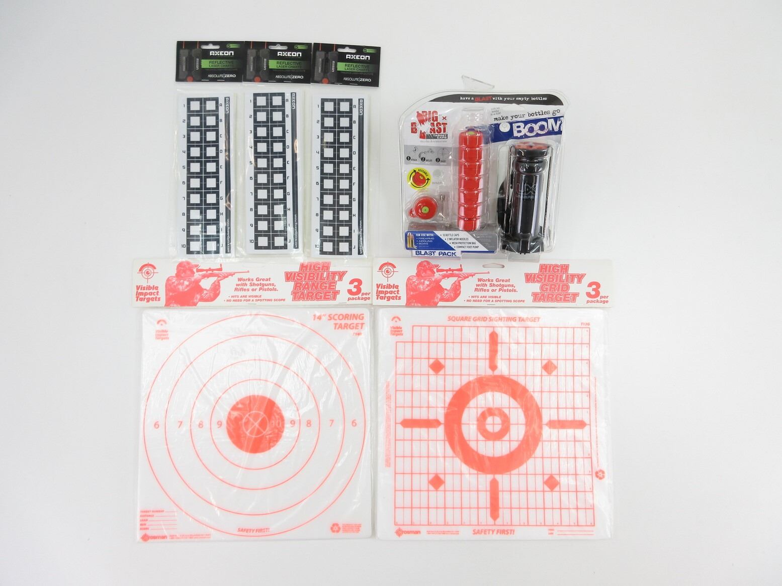 BIG BLAST TARGET CAPS AND VARIOUS TARGETS LOT - Switzer's Auction ...