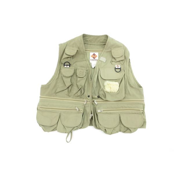 COLOMBIA MENS LARGE FLY FISHING VEST