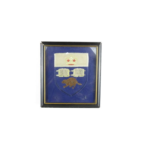 UNIVERSITY OF TORONTO FRAMED BADGE