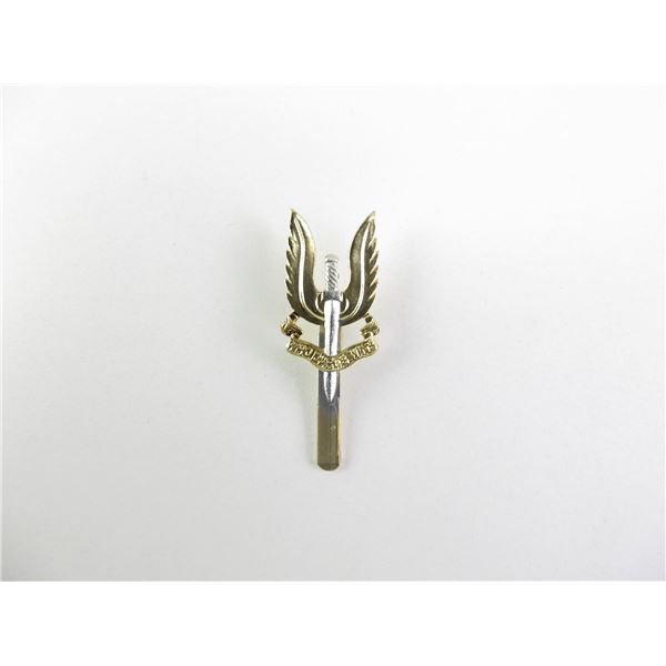 BRITISH MILITARY SAS CAP BADGE