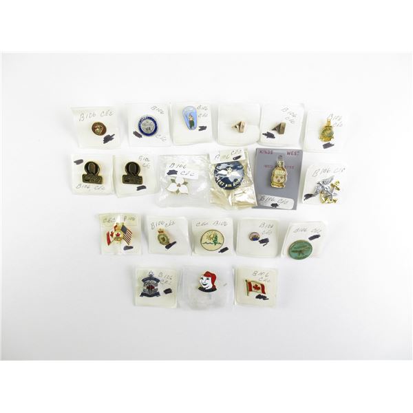 ASSORTED MILITARY PIN LOT