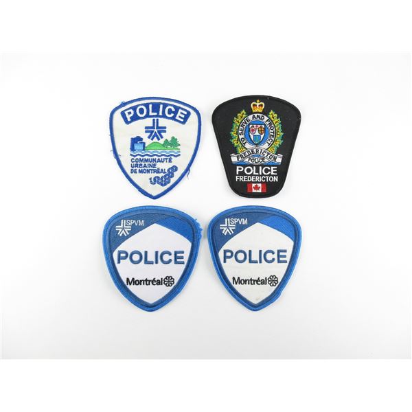 CANADIAN POLICE BADGE LOT