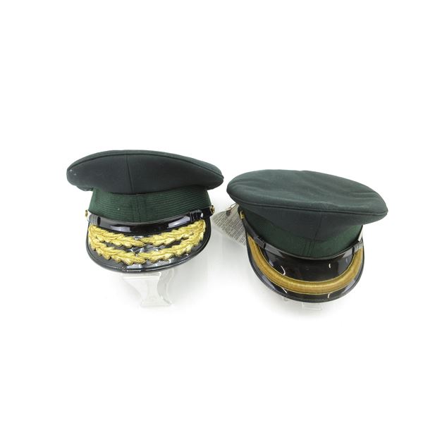 CANADIAN MILITARY PEAKED CAP LOT