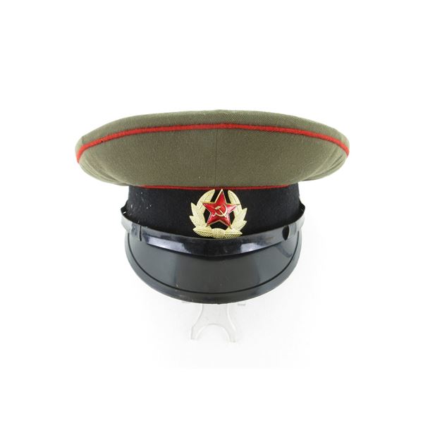 RUSSIAN MILITARY PEAKED CAP