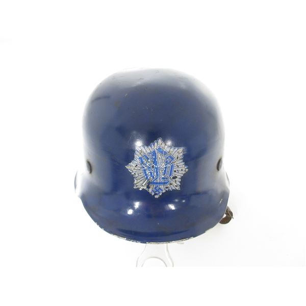 WWII GERMAN POLICE HELMET