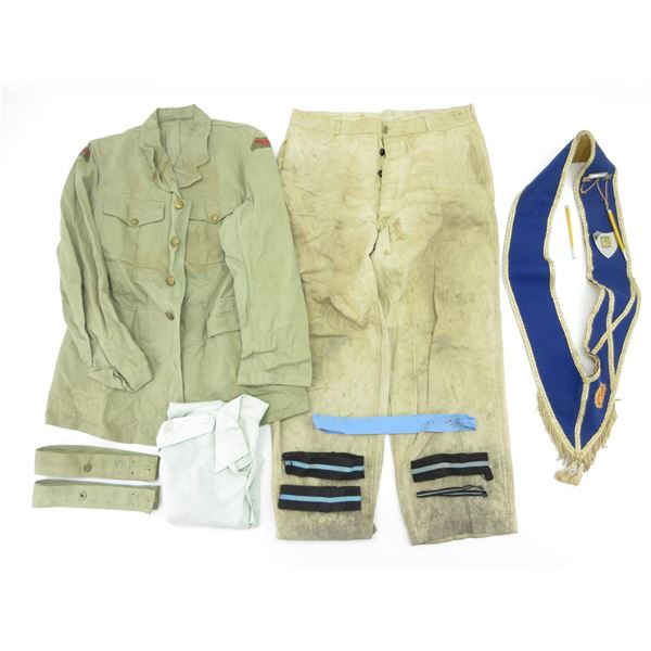 ASSORTED MILITARY CLOTHING ETC. LOT