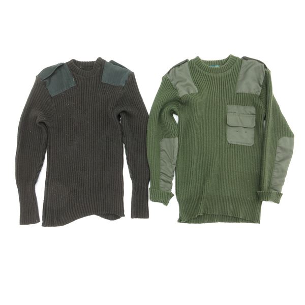 CANADIAN MILITARY STYLE SWEATER LOT