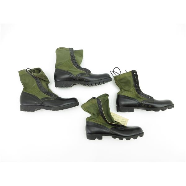 U.S. MILITARY JUNGLE BOOTS LOT