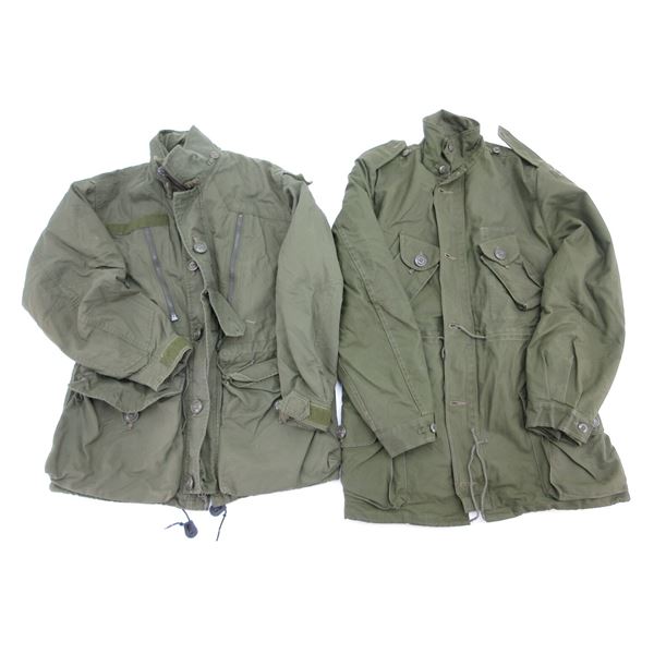CANADIAN MILITARY COMBAT COAT LOT