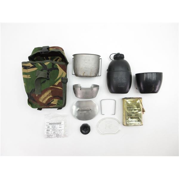 BRITISH MILITARY MESS KIT ETC. LOT