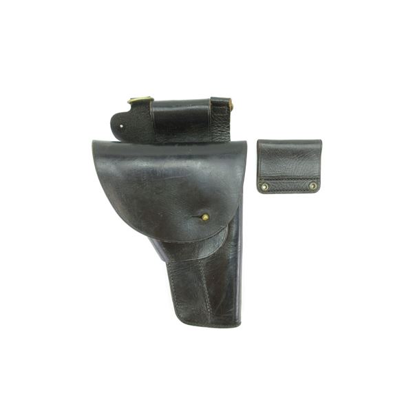 RCMP STYLE HOLSTER ETC. LOT
